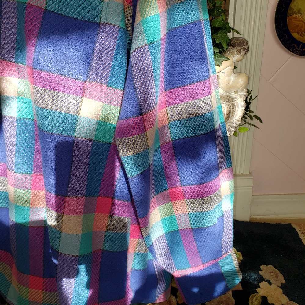 Men's Dockers plaid shirt XL - Picture 2 of 8
